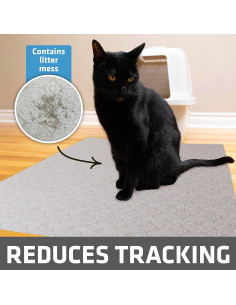 Alfombrilla para Gato Drymate 74x91 cm Impermeable Absorbente 2