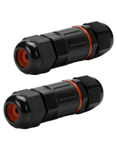 Caja de Conexiones Eléctricas IP68 2Pcs 3 Pines 5.9-8.5mm