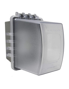 Cubierta de Salida Exterior Profunda Sealproof 1 Gang 13,34 cm