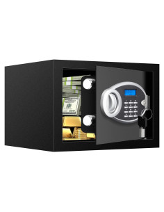 Caja de Seguridad Digital VIDXCVIT 20 cm a Prueba de Fuego