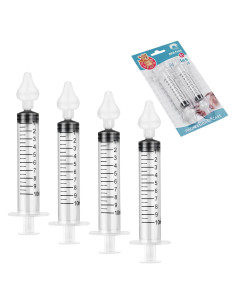 Aspirador Nasal para Bebés Vicloon 4pcs Silicona Portátil