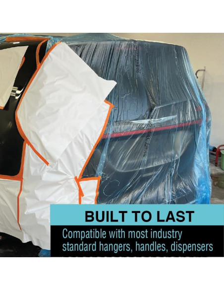 MAXIFILM Rollo Plástico Enmascarar 4.88m x 106.68m Azul