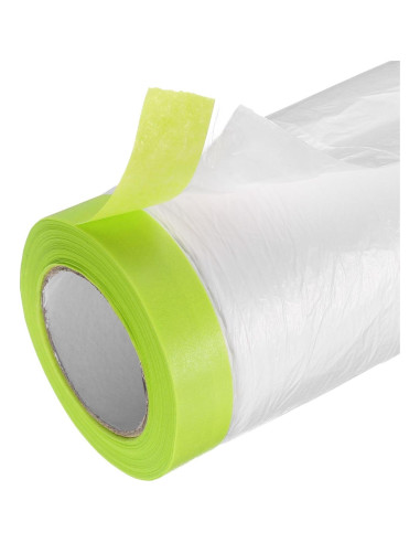 Película de Enmascarar Pre-Cinta uxcell 1.5m x 20m Verde