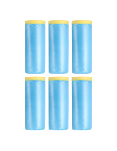 Película de Enmascarar Pre-Cinta uxcell 1.5m x 20m 6Pcs