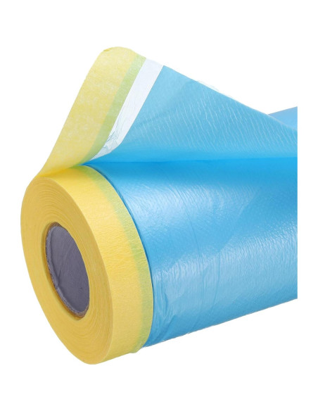 Película de Enmascarar Pre-Cinta uxcell 1.5m x 20m 6Pcs