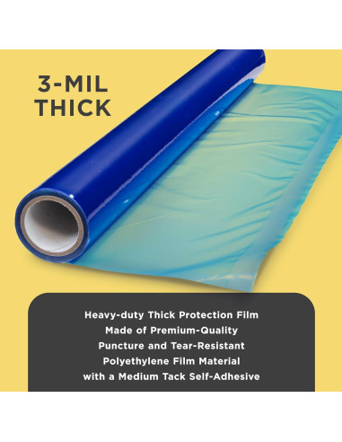 Película de Protección para Pisos Dura-Gold 9,29 m Azul