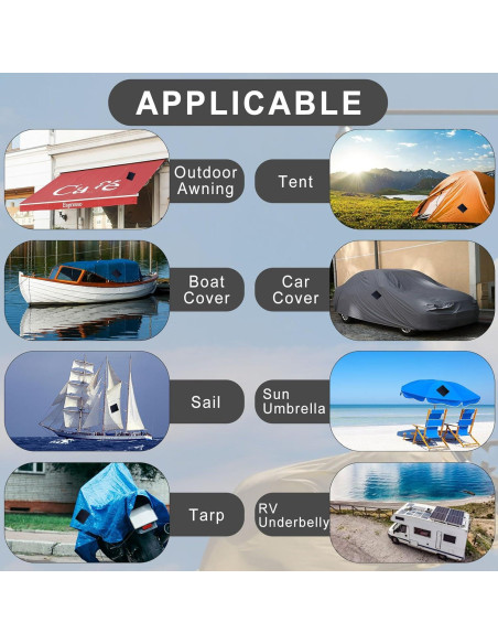 Cinta de Reparación Impermeable FDALAS 7.6cm x 7.62m