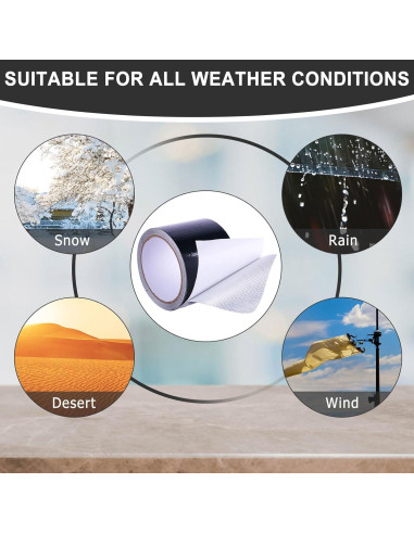 Cinta de Reparación Impermeable FDALAS 7.6cm x 7.62m