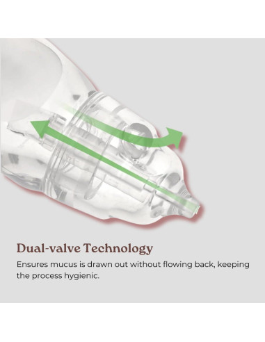 Aspirador Nasal Haakaa Pingüino para Bebés - Silicona Grado Alimenticio