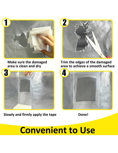 Cinta de Reparación de Invernadero Chicarry 10,16 cm x 32,77 m