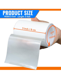 Cinta Impermeable TPU 3.15x1.52m para Reparar Inflables 2