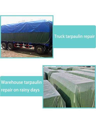 Cinta de Reparación Impermeable 4every 8m Verde UV