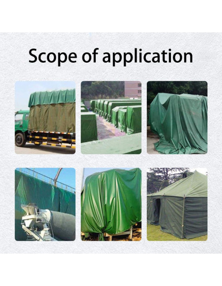 Cinta de Reparación Impermeable 4every 8m Verde UV