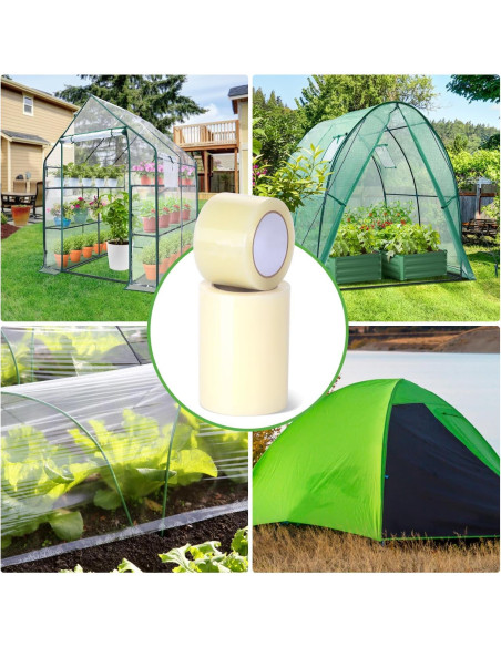 Cinta de Reparación Ohuhu 15,24 cm x 29,87 m Plástico PE