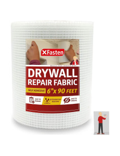 Cinta de Reparación de Paneles de Yeso XFasten 6" x 27,43 m