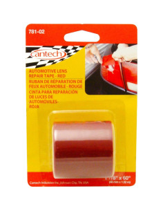 Cinta de Lente Automotriz Cantech 14.48x9.66 cm Rojo 2