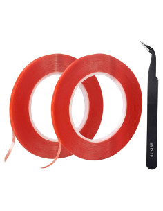 Cinta Adhesiva Doble Cara DMSTECH 4mm y 5mm x 25m