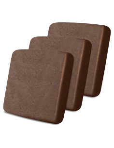 Fundas de cojín sofá Molasofa 3 cojines marrón claro elástico