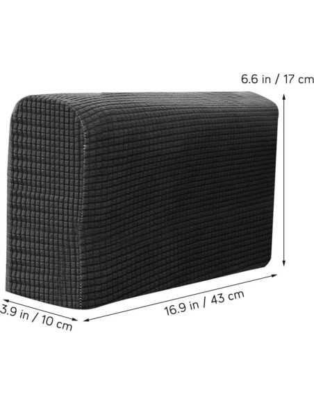 Funda Protectora para Reposabrazos Sofá BESPORTBLE 2 Pcs