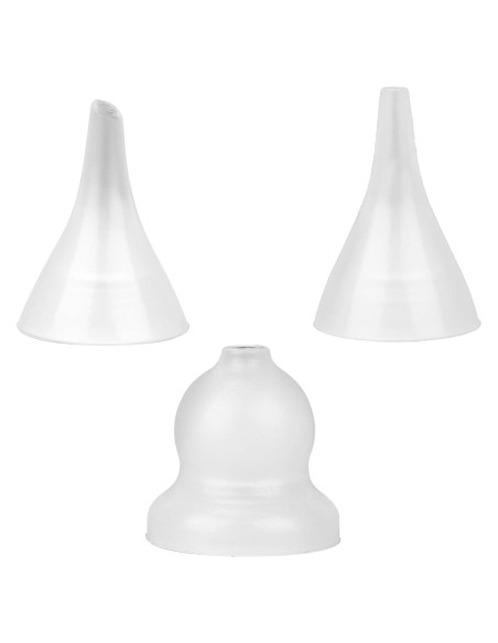 3 Puntas de Repuesto Silicona para Aspirador Nasal Bebé