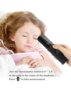 Termómetro Digital Infrarrojo Sin Contacto Amplim - Grado Médico 2