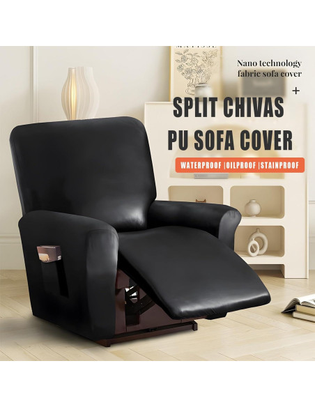 Funda de sofá reclinable JOKIVTOU 1/2/3 asientos impermeable