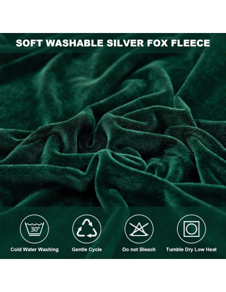 Funda de sofá seccional elástica EURHOWING 3 plazas verde