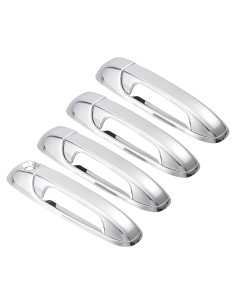 Cubierta de Manija de Puerta Exterior X AUTOHAUX 4 Pcs ABS