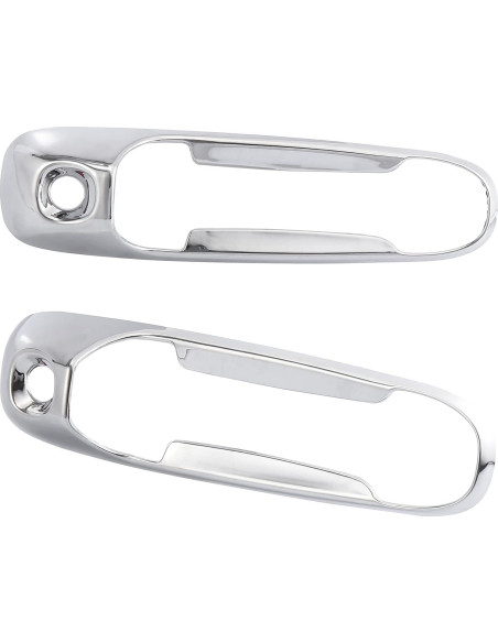 Cubierta de Manija de Puerta Exterior X AUTOHAUX 4 Pcs ABS