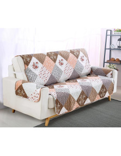 Funda de Sofá Yiran 3 Plazas Microfibra Antideslizante 2