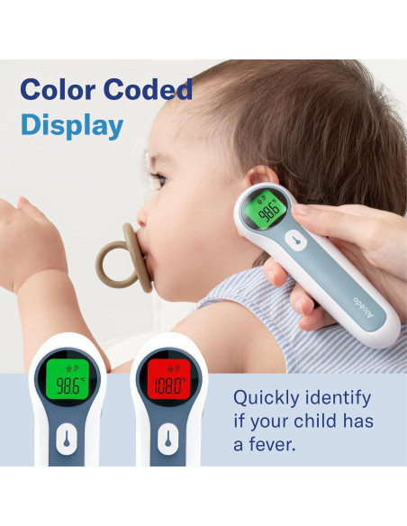 Termómetro Digital Infrarrojo Alcedo para Frente y Oído
