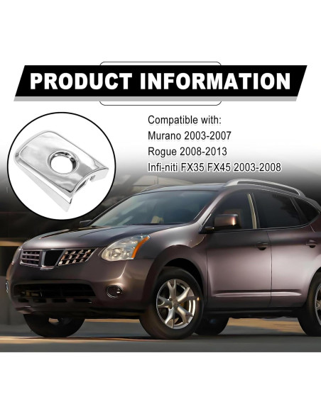 Cubierta de Manija de Puerta SYudwen para Nissan 2003-2013