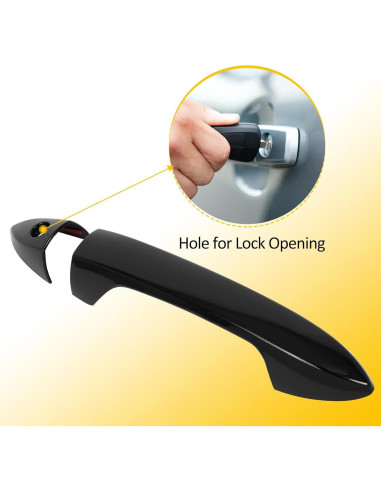 Cubiertas de Manijas de Puerta OCPTY para Honda Accord 2013-2017