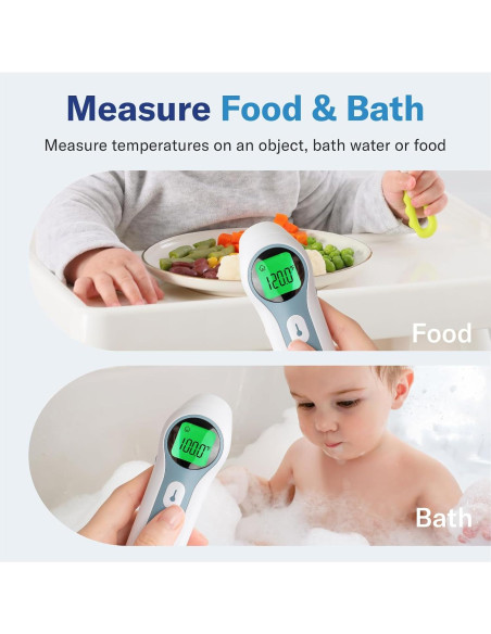 Termómetro Digital Infrarrojo Alcedo para Frente y Oído