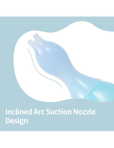 Aspirador Nasal para Bebés Pigeon con Boquilla de Silicona