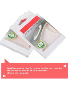 Protector de Manija de Puerta BBTO 8 Piezas Transparente 2