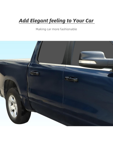 Cubierta de Manija de Puerta Hoolcar para Dodge Ram 2018-2021