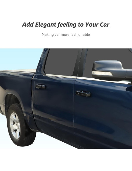 Cubierta de Manija de Puerta Hoolcar para Dodge Ram 2018-2021
