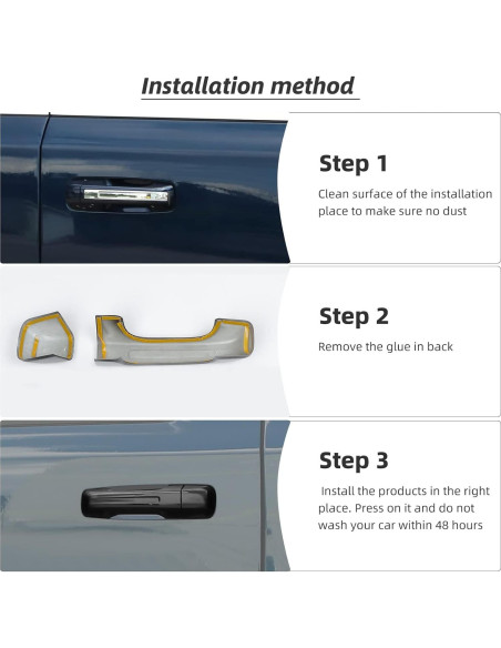 Cubierta de Manija de Puerta Hoolcar para Dodge Ram 2018-2021