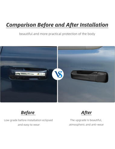 Cubierta de Manija de Puerta Hoolcar para Dodge Ram 2018-2021