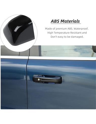 Cubierta de Manija de Puerta Hoolcar para Dodge Ram 2018-2021