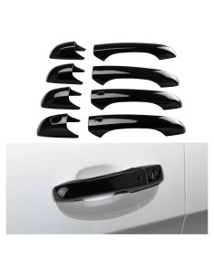 Cubierta de Manija de Puerta DLOVEG Negra para Grand Cherokee 2011-2021