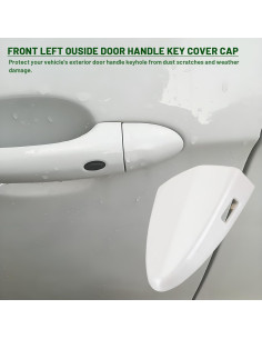 Cubierta de Llave Manija Puerta Lexus Gztoyu Izquierda Blanco 2