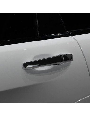 Cubierta de Manija de Puerta DLOVEG Negra para Grand Cherokee 2011-2021