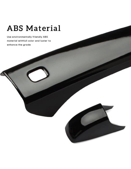 Cubierta de Manija de Puerta DLOVEG Negra para Grand Cherokee 2011-2021