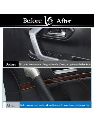 Cubierta de Agarre para Manija de Auto DURASIKO 2 Pcs