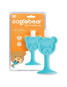 Cepillo de Dientes Entrenador Oogiebear 360 Silicona Bebés