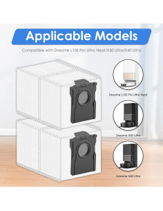 15 Bolsas de Repuesto para Polvo FILTERIST X40 Ultra 2