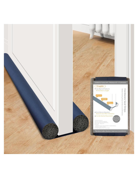 Tope de Draft para Puerta yfrwgtdbn Ajustable 96,5 cm Gris