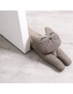 Tope de puerta decorativo CERAYOU gato sonriente 86 cm 2